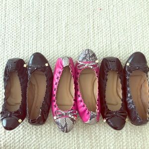 Ballerinas 100% leather . Made in Brazil